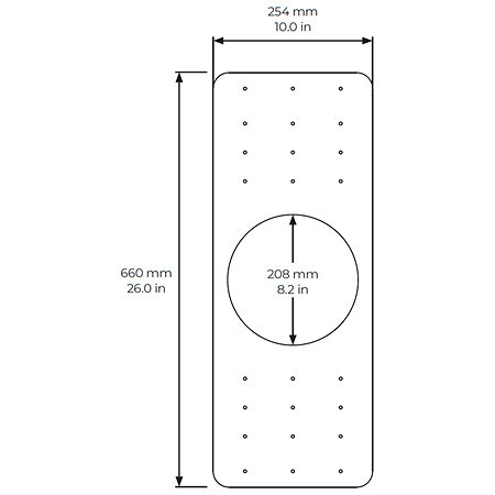 DM3C DesignMax Kit d'encastrement (lot de 6) Bose Professional