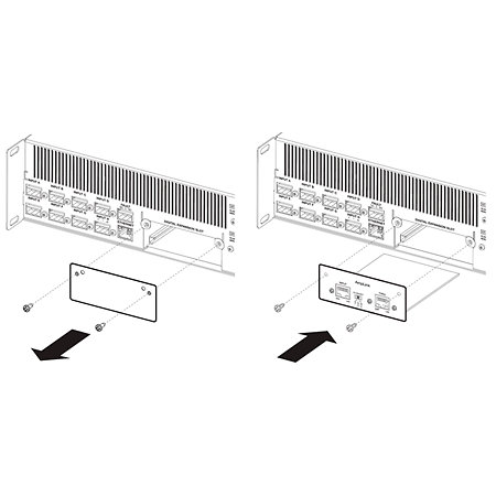 PowerMatch AmpLink 24-Channel Input Card Bose Professional