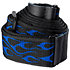 D3811BL Classic Flambe Blue Strap Dunlop