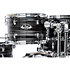 Export fusion 20" 5 fûts Graphite Silver Twist EXX705NBRC-778 + Pack de cymbales Sabian SBR Pearl