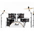 Export fusion 20" 5 fûts Metallic Amethyst Twist EXX705NBRC-779 + Pack de cymbales Sabian SBR Pearl