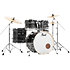 Export Rock 22'' 5 fûts Graphite Silver Twist EXX725BRC-778 + Pack de cymbales Sabian SBR Pearl