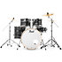 Export Rock 22'' 5 fûts Graphite Silver Twist EXX725BRC-778 + Pack de cymbales Sabian SBR Pearl