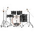 Export Rock 22'' 5 fûts Graphite Silver Twist EXX725BRC-778 + Pack de cymbales Sabian SBR Pearl