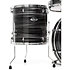 Export Rock 22'' 5 fûts Graphite Silver Twist EXX725BRC-778 + Pack de cymbales Sabian SBR Pearl