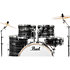 Export Rock 22'' 5 fûts Graphite Silver Twist EXX725BRC-778 + Pack de cymbales Sabian SBR Pearl