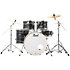 Export Rock Stage 22'' 5 fûts Graphite Silver Twist EXX725SBRC-778 + Pack de cymbales Sabian SBR Pearl