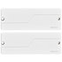 PRF-M38-SW2 Set Neck/Bridge Fluence Modern Humbucker 8 Cordes White Fishman