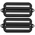 PRF-MO6-SBN Set Neck/Bridge Fluence Open Core Modern Humbucker 6 Cordes Nickel Blades Fishman