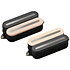 PRF-MO6-SVB Set Neck/Bridge Fluence Open Core Modern Humbucker 6 Cordes Reverse Zebra with Black Nickel Blades Fishman