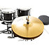 Roadshow+ Fusion 20'' 5 fûts Jet Black + Tabouret + 3 cymbales Solar RSS505BCC-31 Pearl