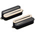 PRF-MO7-SVB Set Neck/Bridge Fluence Open Core Modern Humbucker 7 Cordes Reverse Zebra with Black Nickel Blades Fishman