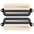 PRF-MO7-SZN Set Neck/Bridge Fluence Open Core Modern Humbucker 7 Cordes Zebra with Nickel Blades Fishman