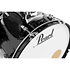 Roadshow Rock 22'' 5 fûts Jet Black + Tabouret + 2 cymbales Sabian RSS525SCC-31 Pearl