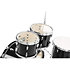 Roadshow Rock 22'' 5 fûts Jet Black + Tabouret + 2 cymbales Sabian RSS525SCC-31 Pearl