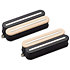 PRF-MO8-SVN Set Neck/Bridge Fluence Open Core Modern Humbucker 8 Cordes Reverse Zebra with Black Nickel Blades Fishman