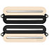 PRF-MO8-SZN Set Neck/Bridge Fluence Open Core Modern Humbucker 8 Cordes Zebra with Nickel Blades Fishman