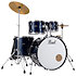 Roadshow Rock 22" 5 fûts Royal Blue Metallic + Tabouret + 2 cymbales Sabian RSS525SCC-743 Pearl