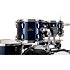 Roadshow Rock 22" 5 fûts Royal Blue Metallic + Tabouret + 2 cymbales Sabian RSS525SCC-743 Pearl