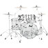 Crystal Beat Fusion 20'' 4 fûts Ultra Clear CRB504PC-730 Pearl