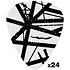 EVHR03 EVH White with Black Stripes 0,60 mm Sachet de 24 Dunlop