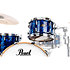 Masters Maple Gum Rock 22" 4 fûts Blue Abalone MMGC924XSPLC-418 Pearl