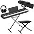 Pack P-145 BT + Stand + Banquette + Casque + Housse Yamaha