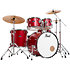 Roadshow Fusion 20'' 5 fûts Matte Red + Tabouret + 3 cymbales Sabian RSS505BCC-747 Pearl