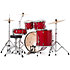 Roadshow Fusion 20'' 5 fûts Matte Red + Tabouret + 3 cymbales Sabian RSS505BCC-747 Pearl