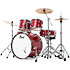 Roadshow Fusion 20'' 5 fûts Matte Red + Tabouret + 3 cymbales Sabian RSS505BCC-747 Pearl