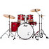 Roadshow Fusion 20'' 5 fûts Matte Red + Tabouret + 3 cymbales Sabian RSS505BCC-747 Pearl
