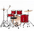 Roadshow Fusion 20'' 5 fûts Matte Red + Tabouret + 3 cymbales Sabian RSS505BCC-747 Pearl