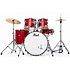 Roadshow Fusion 20'' 5 fûts Matte Red + Tabouret + 2 cymbales Sabian RSS505CC-747 Pearl