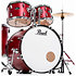 Roadshow Fusion 20'' 5 fûts Matte Red + Tabouret + 2 cymbales Sabian RSS505CC-747 Pearl
