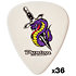BL03R60 Alan Forbes Dagger Snake 0,60 mm Sachet de 36 Dunlop