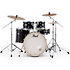 Export Rock 22'' 5 fûts Jet Black + 3 cymbales Sabian PX EXX725SNBRC-31 Pearl