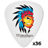 BL04R60 Alan Forbes Chief 0,60 mm Sachet de 36 Dunlop