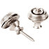 SLS1035VN Straplock Strap Retainers Dual Design Vintage Nickel (lot de 2) Dunlop