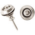 SLS1035VN Straplock Strap Retainers Dual Design Vintage Nickel (lot de 2) Dunlop