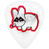 BL109P73 Frank Kozik 0,73 mm Sachet de 6 Dunlop