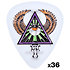 BL37R60 Alan Forbes Blackline Tri Eye 0,60 mm Sachet de 36 Dunlop