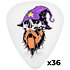 BL38R10 Alan Forbes Blackline Wizard 1,00 mm Sachet de 36 Dunlop