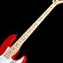 Japan Hybrid II Jazz Bass PJ MN 2024 Modena Red + Housse Fender
