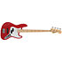 Japan Hybrid II Jazz Bass PJ MN 2024 Modena Red + Housse Fender