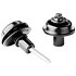 SLS1403 Straplok allongé Noir (lot de 2) Dunlop