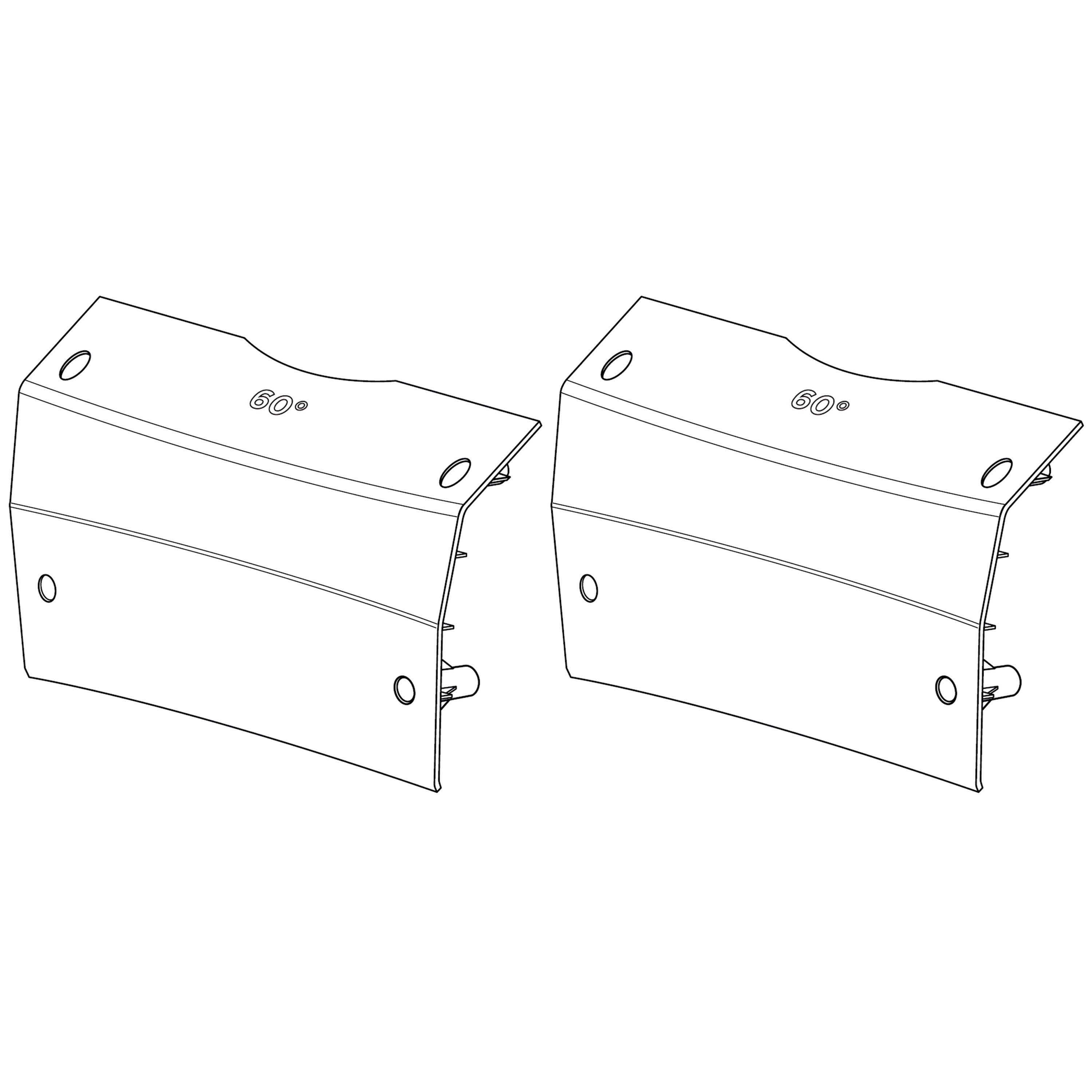 Bose Professional AMWG2060 ArenaMatch AM20 WaveGuide 60 (la paire ...