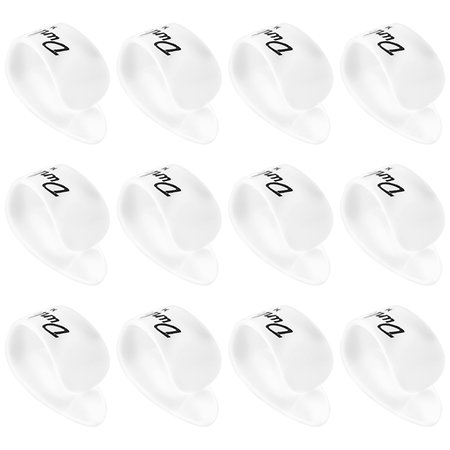 Dunlop 9002 Onglet pouces Blancs Medium Sachet de 12