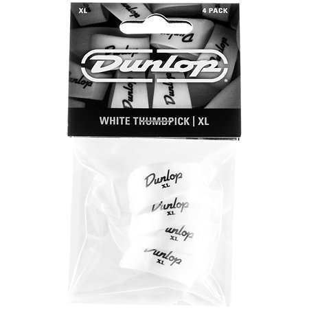 9004P Onglet pouces Blancs XL Sachet de 4 Dunlop