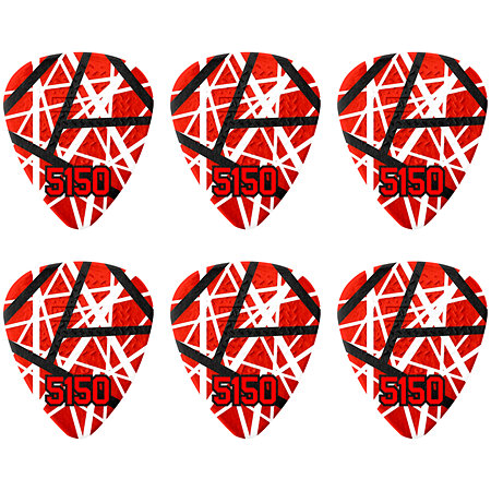 Dunlop EVHR08 EVH 5150 Max Grip 0,60 mm Sachet de 24
