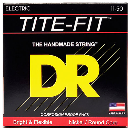 DR Strings EH 11 Tite Fit Nickel Plated electric guitar Heavy 11-50